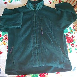 Vintage Men Patagonia Synchila XL Green Polyester